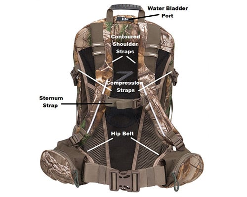 womens hunting packs