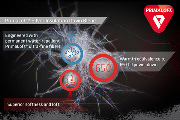 Primaloft silver down blend sale