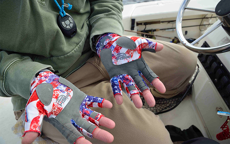 Fish Monkey's advanced Tundra EX Gloves answer ice fishing's toughest  issues