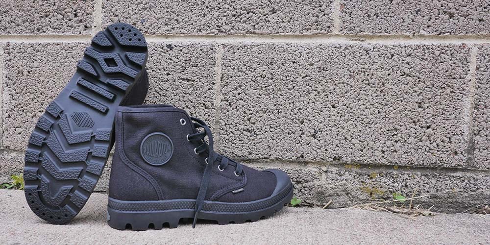 Black palladium cheap boots