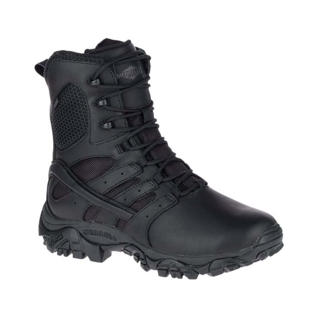 Womens Moab 2 8in Response Waterproof Black Boot