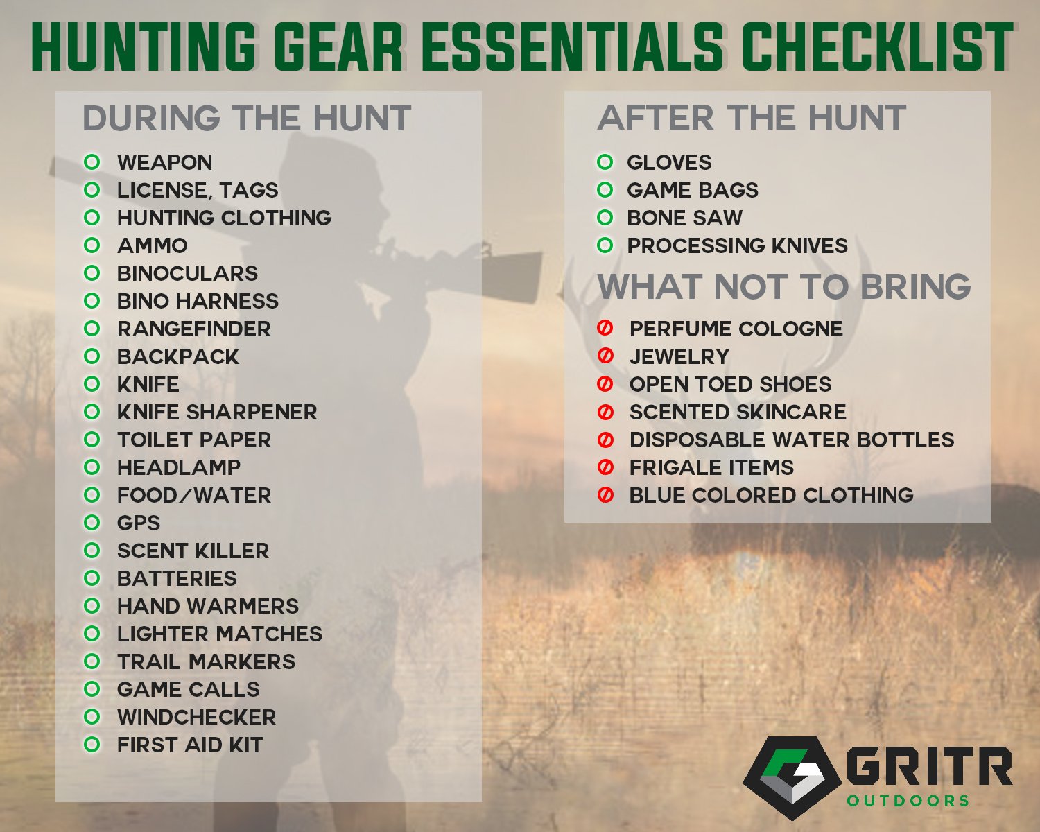 Essential Hunting Gear for a Successful Hunt