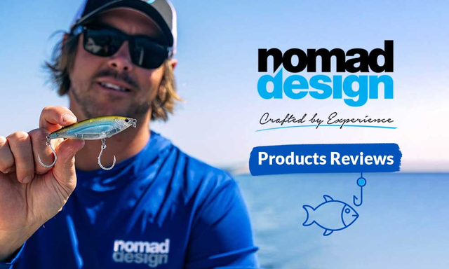 1st Nomad Design Slipstream Flying Fish Cast and Troll Test On The Water 