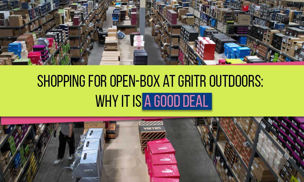 Open Box Outdoor Products at Gritr Outdoors