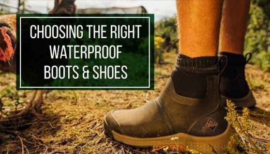 how to choose the right waterproof boots