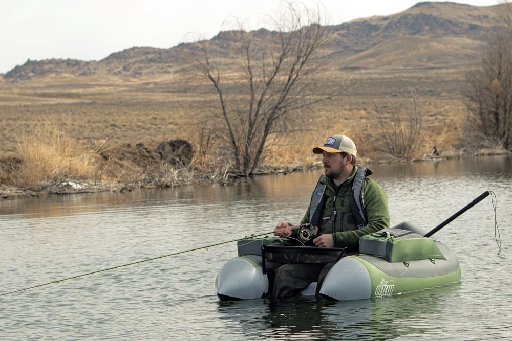 Fly fishing from a Float tube- best techniques & safety tips