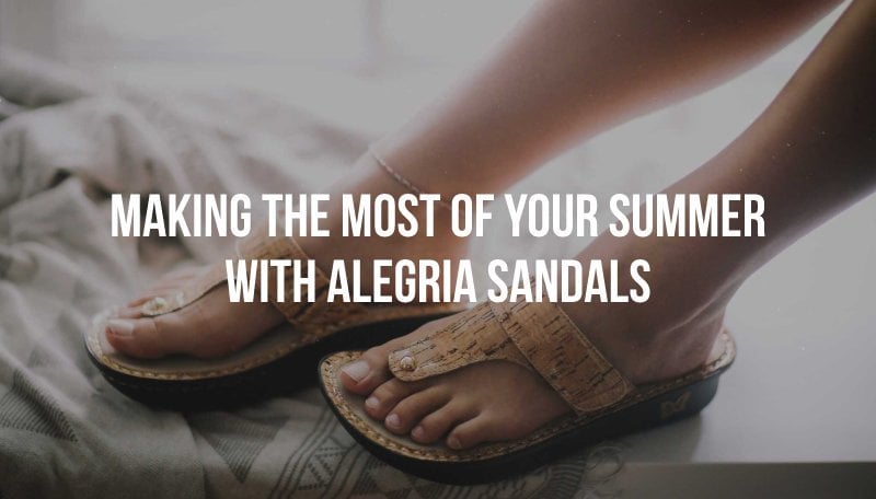 Alegria sandals for summer