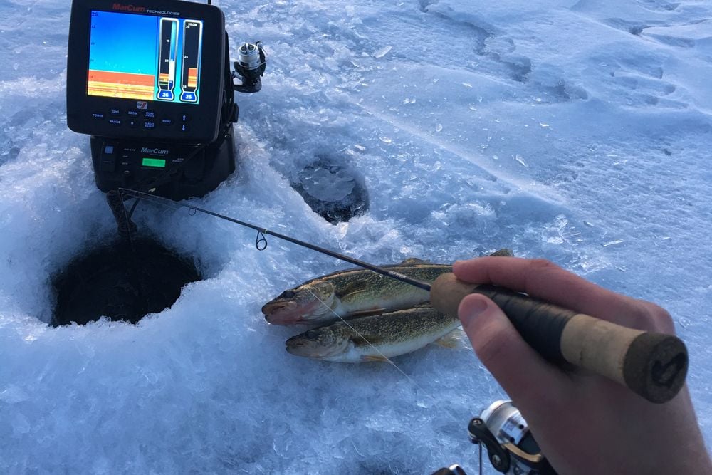 Ice Fishing Jagging