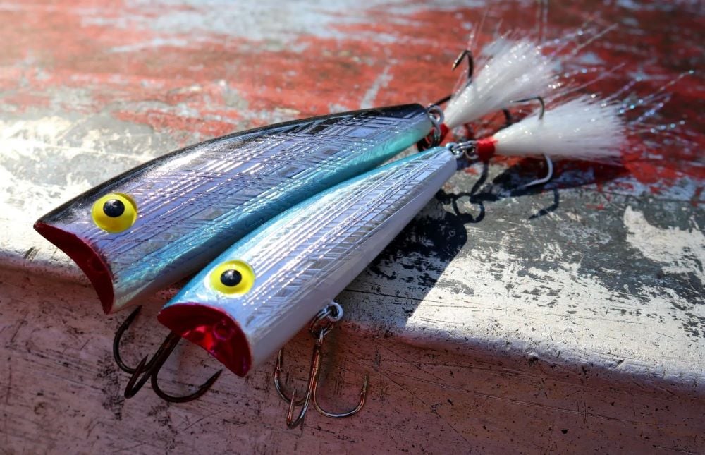 surface poppers fishing lure