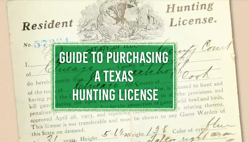 Texas Hunting License