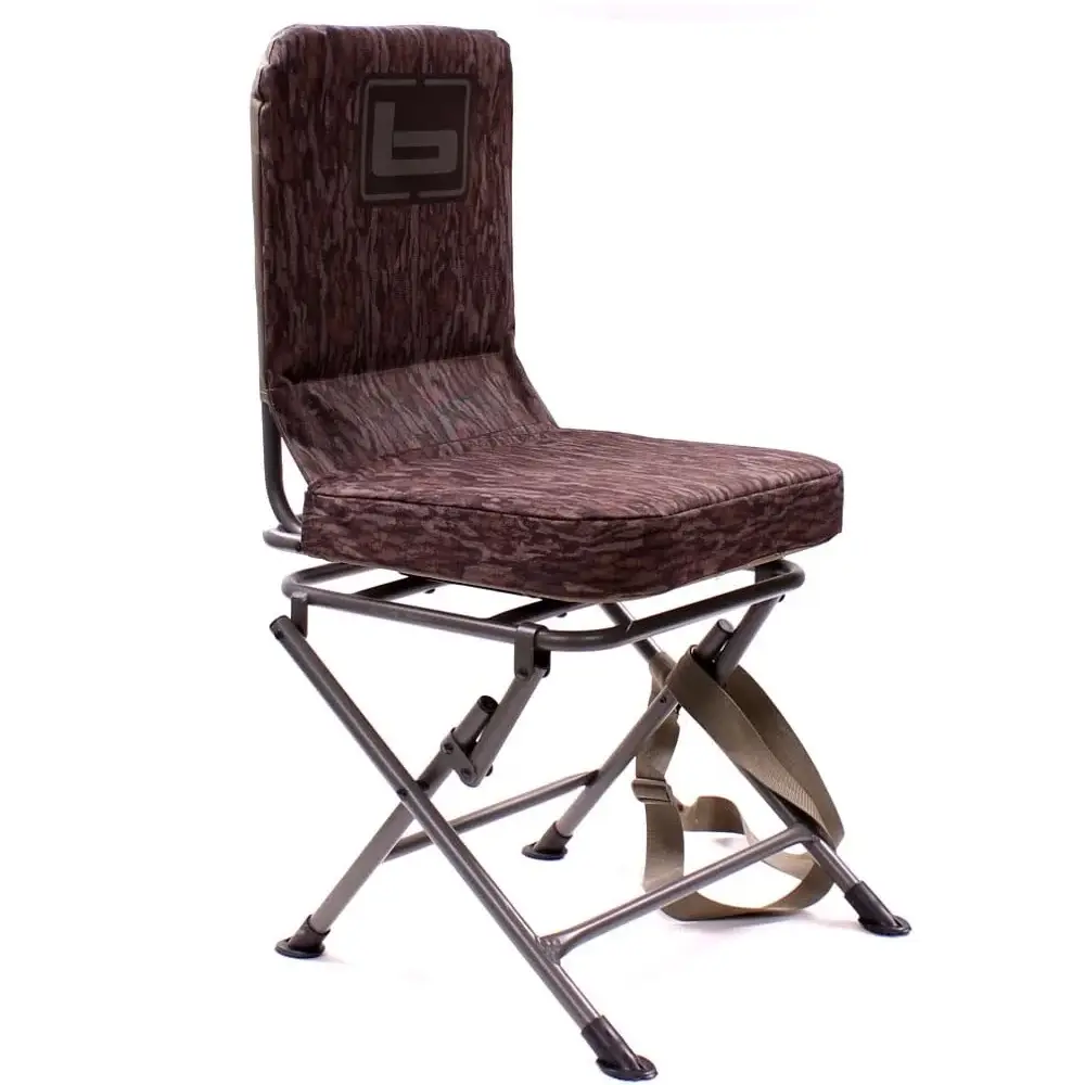 banded swivel blind chair