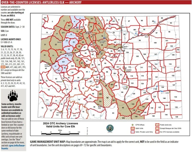 Colorado Hunting Seasons 20242025 [Guide]