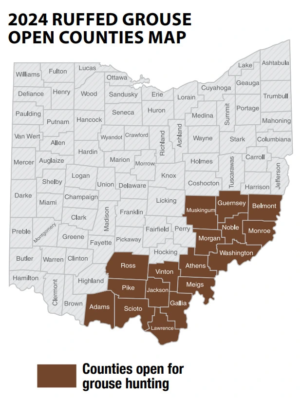 grouse-open-counties-map-ohio