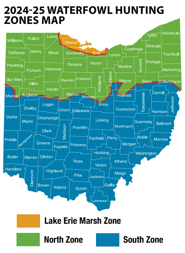 waterfowl-hunting-zones-ohio