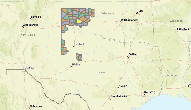 pronghorn texas hunting counties