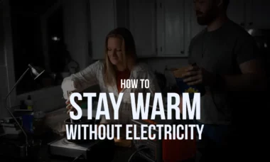 how to stay warm without electricity