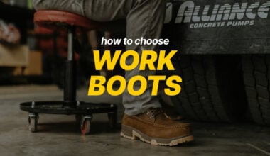 choosing most comfortable work boots